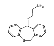 (E)-3-(6,11-dihydrodibenzo[b,e]thiepin-11-yliden)propylamine结构式