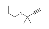 3-Butyn-2-amine,N,2-dimethyl-N-propyl-(9CI) Structure