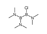 N,N,N',N',N'',N''-Hexamethyl-2-chloro-1,1,2-diborane(4)triamine picture
