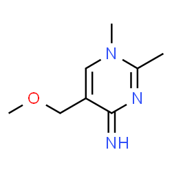 4(1H)-Pyrimidinimine,5-(methoxymethyl)-1,2-dimethyl-(9CI)结构式