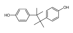 1,1,2,2-tetramethyl-1,2-bis(4'-hydroxyphenyl)ethane Structure