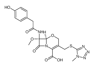 decarboxy-moxalactam Structure