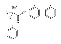 triphenylstannyl 2,2,2-trichloroacetate结构式