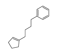 1-cyclopent-1-enyl-4-phenyl-butane Structure