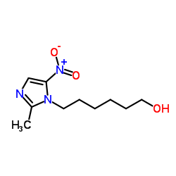 Imidazole-1-hexanol, 2-methyl-5-nitro- (8CI)结构式