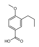 4-methoxy-3-propylbenzoic acid Structure