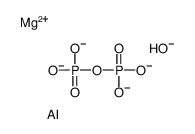 magnesium,aluminum,phosphonato phosphate,hydroxide Structure