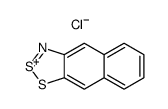 benzo[f][1,2,3]benzodithiazol-1-ium,chloride结构式