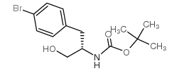 N-Boc-L-4-溴苯丙氨醇结构式
