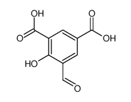 5-formyl-4-hydroxy-isophthalic acid Structure