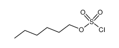 chlorosulfuric acid hexyl ester结构式