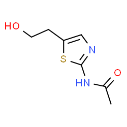 5-Thiazoleethanol,2-acetamido- (5CI) structure