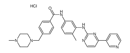 Imatinib hydrochloride structure