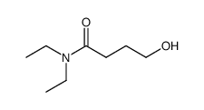 N,N-diethyl-4-hydroxybutanamide Structure