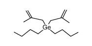 dibutylbis(2-methylallyl)germane Structure