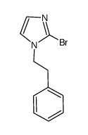 2-bromo-1-(2-phenylethyl)-1H-imidazole Structure