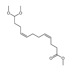 methyl ester of 12,12-dimethoxy-4Z,8Z-dodecadienoic acid结构式