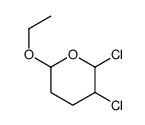 2,3-dichloro-6-ethoxyoxane Structure
