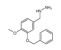 (3-苄氧基-4-甲氧基苄基)-肼结构式