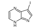 7-iodo-5H-pyrrolo[2,3-b]pyrazine structure