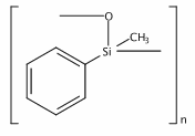 聚苯基甲基硅氧烷结构式