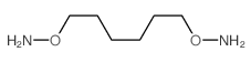 Hydroxylamine,O,O'-1,6-hexanediylbis- Structure