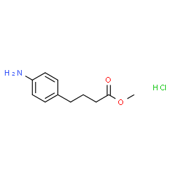 Methyl 4-(4-aminophenyl)butanoate hydrochloride Structure