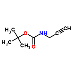 N-BOC-炔丙基铵结构式
