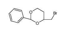 (2S,4S)-(+)-4-溴甲基-2-苯基-1,3-二烷结构式