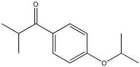 2-METHYL-1-[4-(PROPAN-2-YLOXY)PHENYL]PROPAN-1-ONE结构式