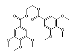 2-(3,4,5-trimethoxybenzoyl)oxyethyl 3,4,5-trimethoxybenzoate Structure