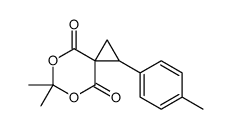 6,6-dimethyl-2-(4-methylphenyl)-5,7-dioxaspiro[2.5]octane-4,8-dione Structure