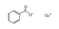 copper(I) benzenesulfinate Structure