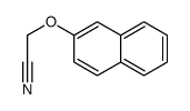 (Naphthalen-2-yloxy)-acetonitrile Structure