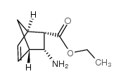 二内向-3-氨基-双环[2.2.1]-5-庚烯-2-羧酸乙酯结构式