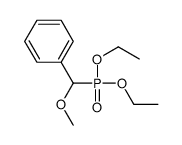 [diethoxyphosphoryl(methoxy)methyl]benzene Structure