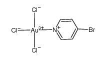 trichloro(4-bromopyridine)gold(III)结构式