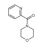 2-(N,N-penta-3-oxa-1,5-diyl-carboxamido)-pyridine结构式