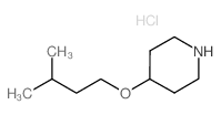 4-(Isopentyloxy)piperidine hydrochloride Structure