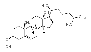 Cholesteryl methyl ether Structure