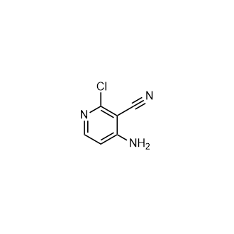 4-氨基-2-氯烟腈结构式