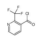 2-(三氟甲基)吡啶-3-羰酰氯结构式