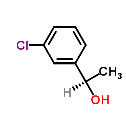 (R)-1-(3-氯苯基)乙醇结构式