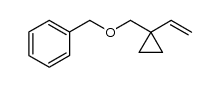 (((1-vinylcyclopropyl)methoxy)methyl)benzene结构式