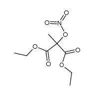 diethyl 2-methyl-2-(nitrooxy)malonate结构式