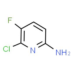 6-氯-5-氟吡啶-2-胺结构式