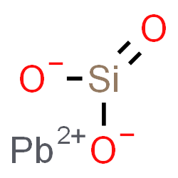 Silicic acid, lead salt structure