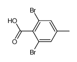 2,6-dibromo-4-methylbenzoic acid结构式
