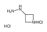 1-(氮杂啶-3-基)肼双盐酸盐结构式
