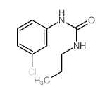 Urea,N-(3-chlorophenyl)-N'-propyl- structure